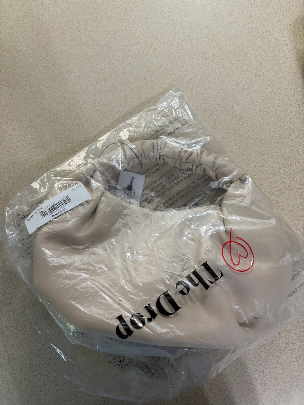 The Drop Addison Soft Volume Top Cream Hobo Bag